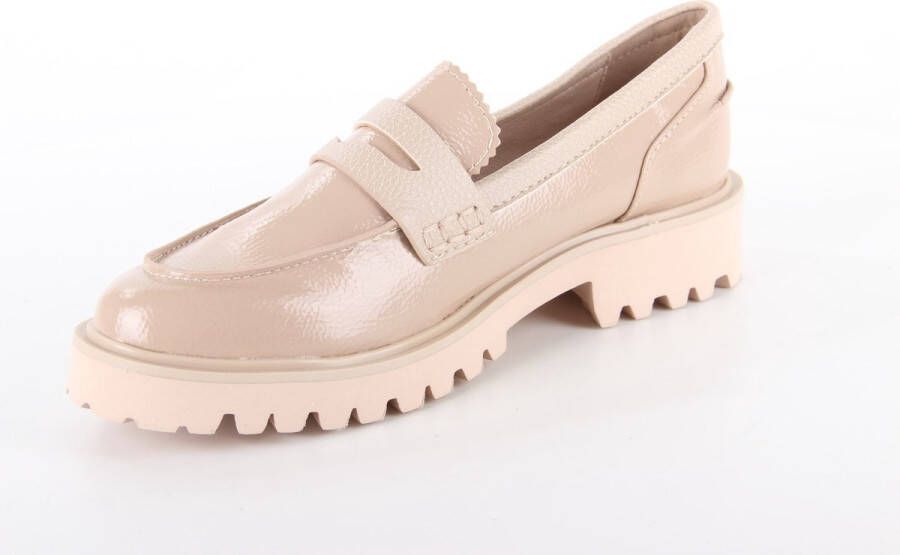 La Strada Chunky loafer beige dames