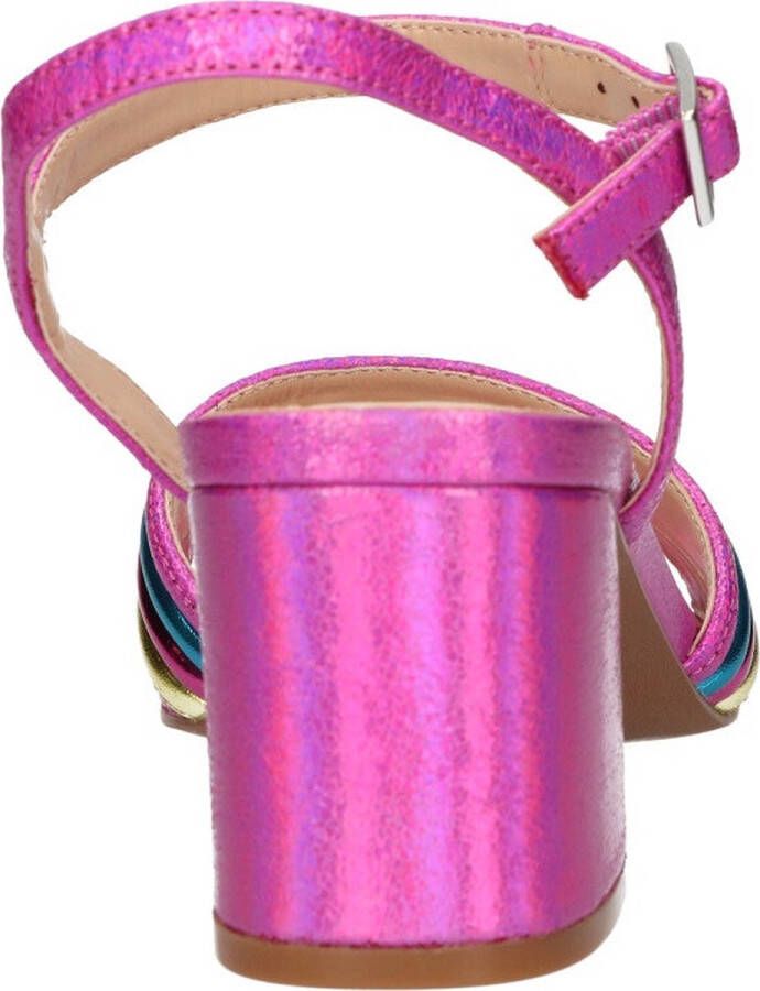La Strada Fuchsia blokhakken dames