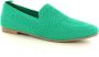 La Strada 2111884 4570 Bottle Green Knitted Loafer - Thumbnail 8