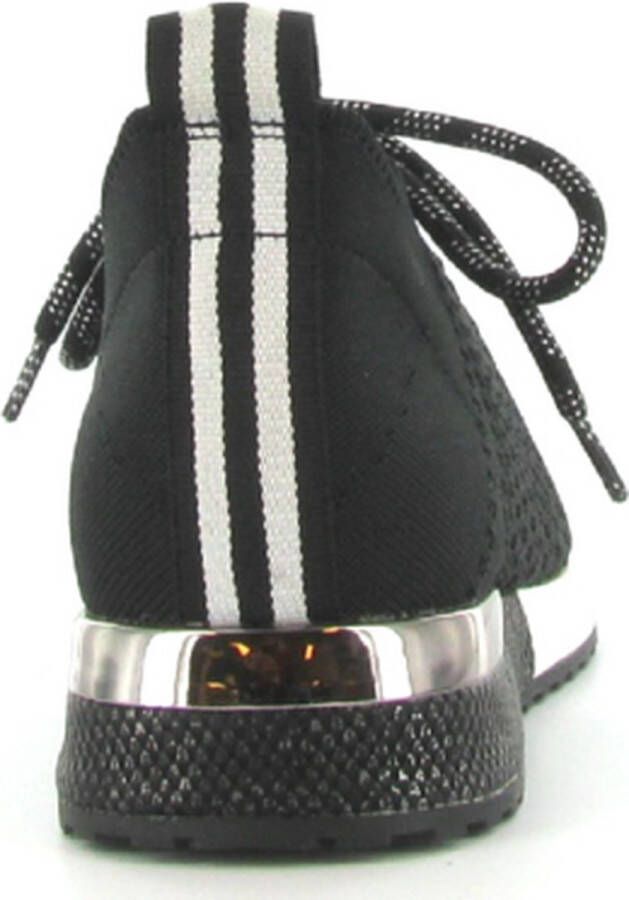 La Strada Knitted sneaker zwart dames