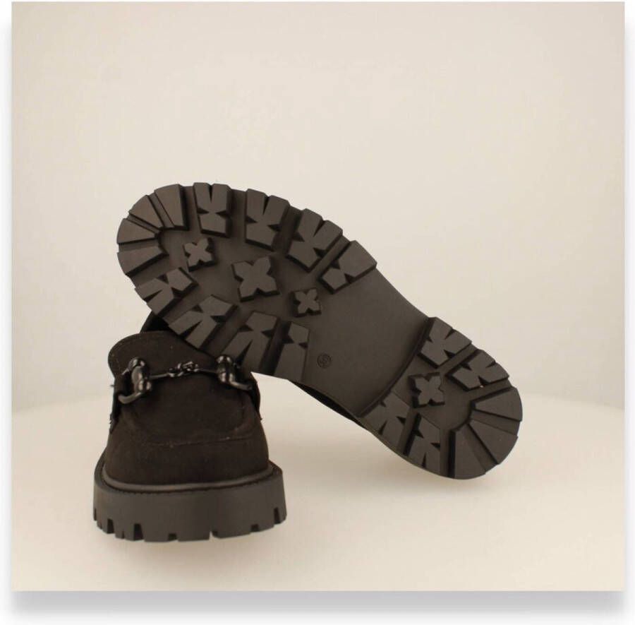 La Strada Loafer zwart dames