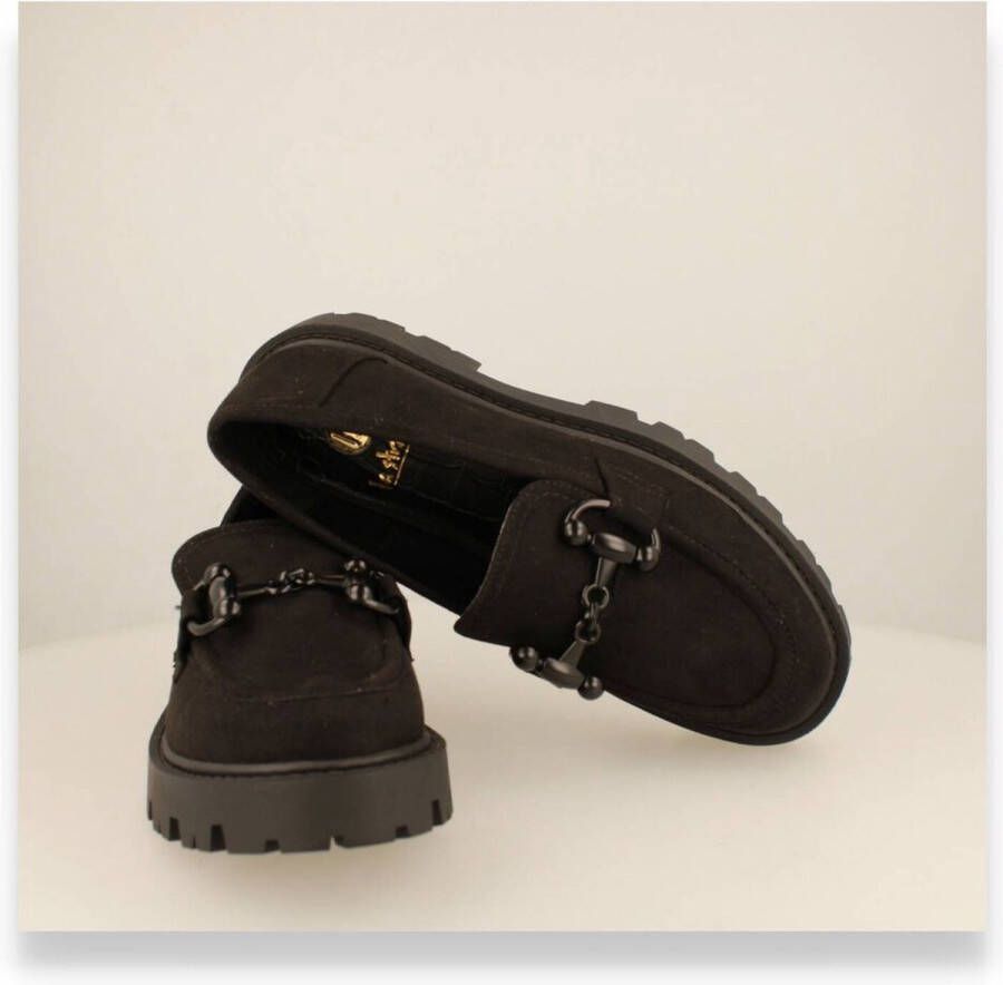 La Strada Loafer zwart dames