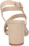 La Strada sandalettes met strass steentjes beige - Thumbnail 8