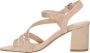 La Strada sandalettes met strass steentjes beige - Thumbnail 11