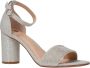 La Strada Zilver glitter sandaal met hak dames - Thumbnail 9