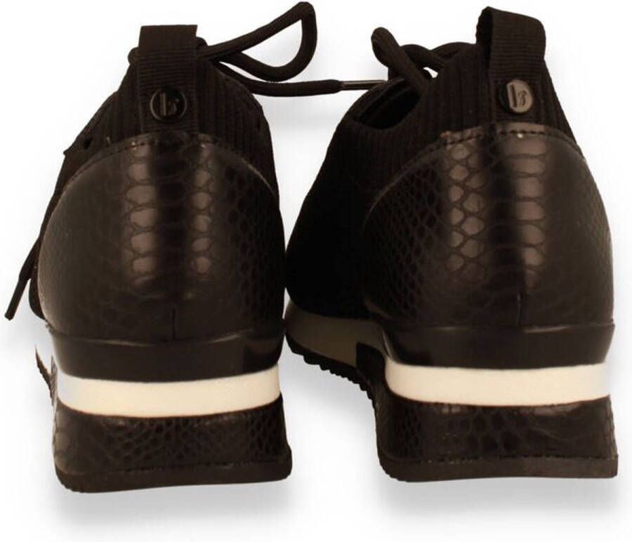 La Strada Sneakers met sleehak met metallic inzet bij de hiel - Foto 9