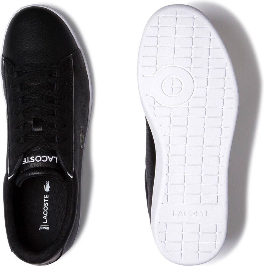 Lacoste Carnaby Evo 120 2 SMA Heren Sneakers Zwart
