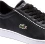 Lacoste Carnaby Evo Zwart Wit Heren Sneaker 39SMA0061 - Thumbnail 7