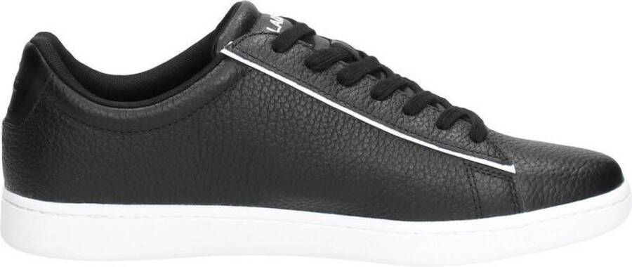 Lacoste Carnaby Evo 120 2 SMA Heren Sneakers Zwart