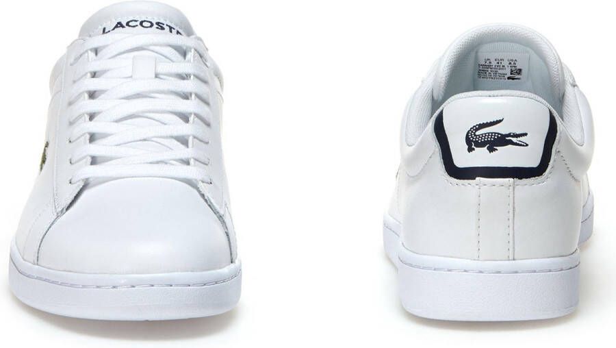 Lacoste Carnaby Evo BL 1 SMA Heren Sneakers Wit