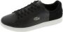 Lacoste Carnaby EVO Heren Sneakers Zwart - Thumbnail 2