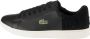 Lacoste Carnaby EVO Heren Sneakers Zwart - Thumbnail 4