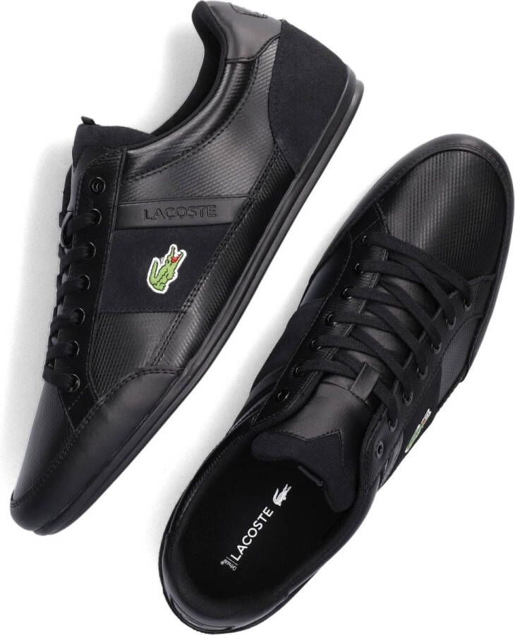Lacoste Chaymon Lage sneakers Heren Zwart + - Foto 9