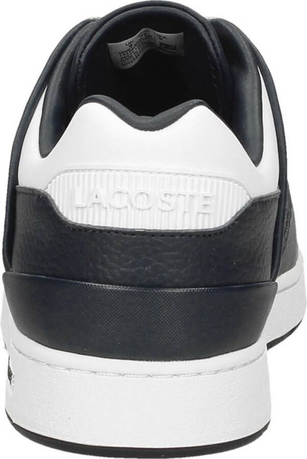 Lacoste Court Cage Sma Heren Sneakers Wit Donkerblauw