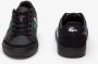 Lacoste Courtline Zwart Groen Heren Sneakers - Thumbnail 4