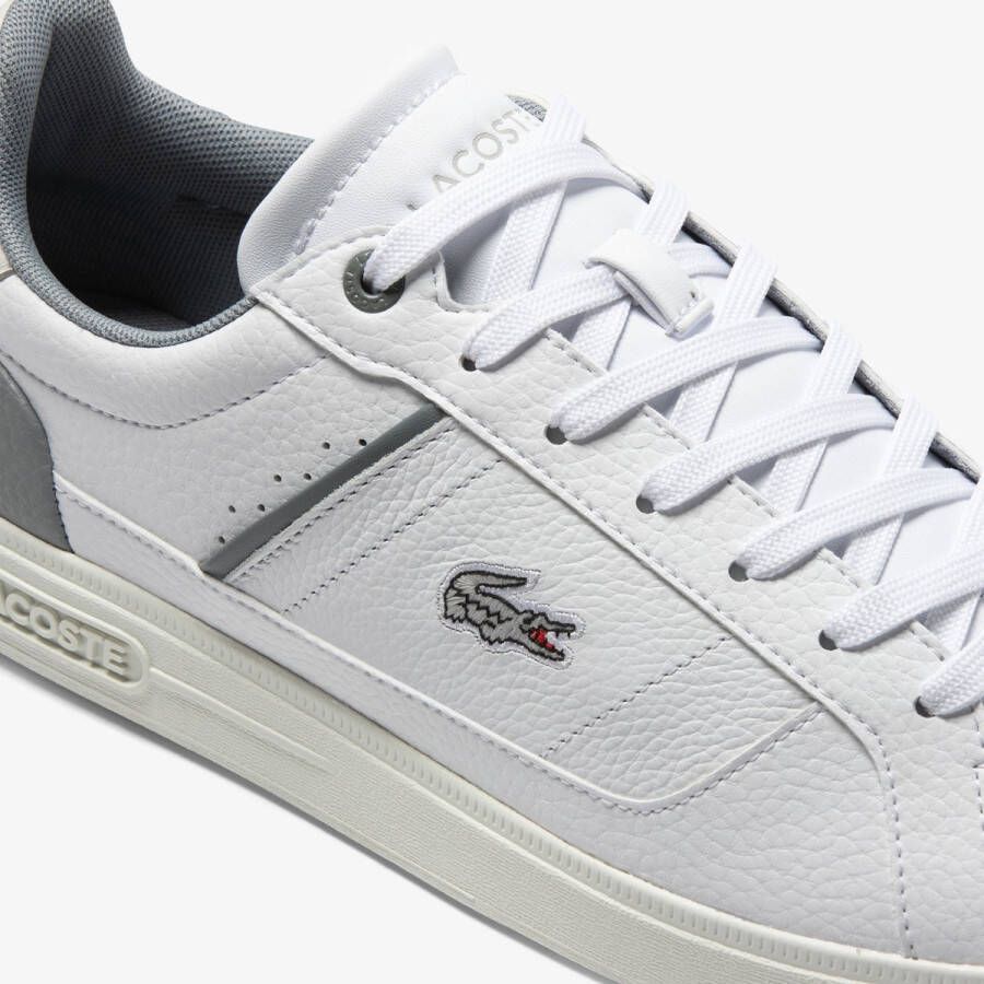 Lacoste Europa Pro Heren Sneakers Wit Grijs