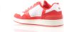 Lacoste sneaker T Clip rood wit - Thumbnail 5
