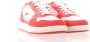 Lacoste sneaker T Clip rood wit - Thumbnail 8