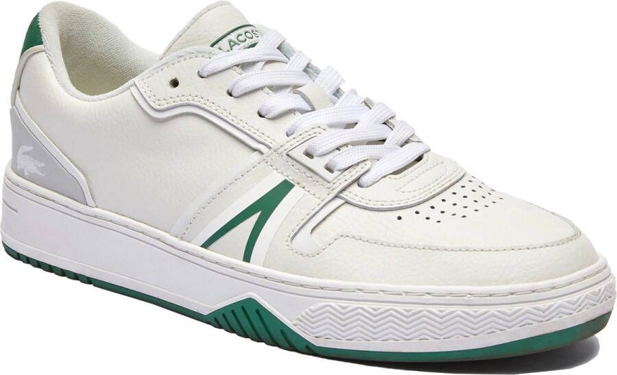 Lacoste L001 Mannen Sneakers Wit Groen
