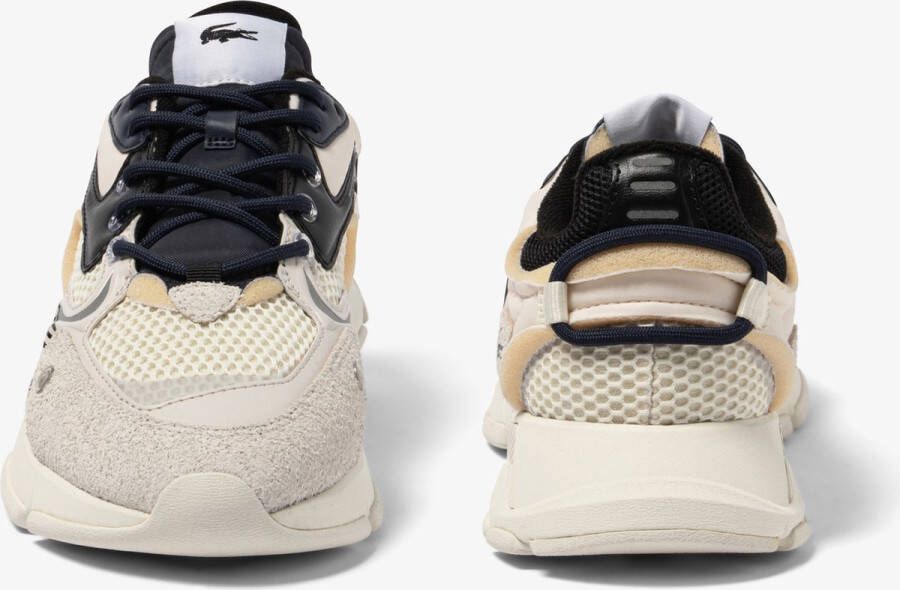 Lacoste L003 Neo Dames Sneakers Gebroken Wit Zwart
