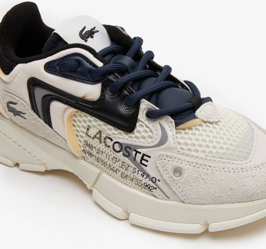 Lacoste L003 Neo Trendy Sneakers Dames off white black maat: 37.5 beschikbare maaten:36 37.5 38 39.5 40.5 41 - Foto 4