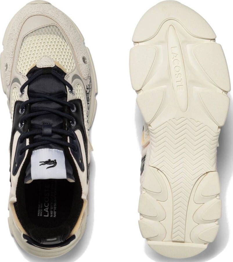 Lacoste L003 Neo Trendy Sneakers Dames off white black maat: 37.5 beschikbare maaten:36 37.5 38 39.5 40.5 41 - Foto 6