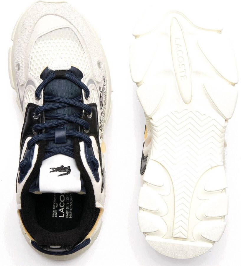 Lacoste L003 Neo Trendy Sneakers Dames off white black maat: 37.5 beschikbare maaten:36 37.5 38 39.5 40.5 41 - Foto 5