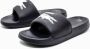 Lacoste Serve Slide 1.0 Heren Slippers Donkerblauw Wit - Thumbnail 10