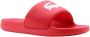 Lacoste Slippers Serve Slide 1.0 Heren Rood Wit - Thumbnail 15