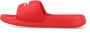 Lacoste Slippers Serve Slide 1.0 Heren Rood Wit - Thumbnail 10