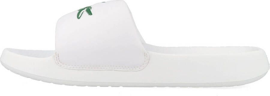 Lacoste Slippers Serve Slide 1.0 Heren Wit Groen