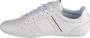 Lacoste Chaymon 742CMA0014147 Mannen Wit Schoenen Sneakers - Thumbnail 7