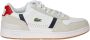 Lacoste T-Clip Leather Heren Sneakers Schoenen Leer Wit 740SMA0048407 - Thumbnail 2