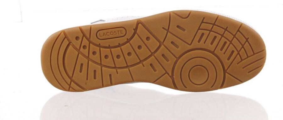 Lacoste T-Clip Leather Heren Sneakers Schoenen Leer Wit 740SMA0048407