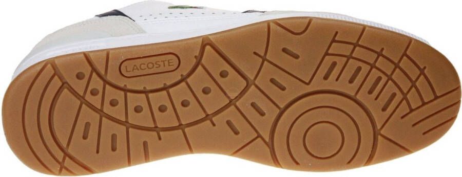 Lacoste T-Clip Leather Heren Sneakers Schoenen Leer Wit 740SMA0048407