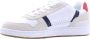 Lacoste T-Clip Leather Heren Sneakers Schoenen Leer Wit 740SMA0048407 - Thumbnail 7