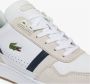 Lacoste T-Clip Leather Heren Sneakers Schoenen Leer Wit 740SMA0048407 - Thumbnail 9
