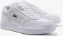 Lacoste Witte Heren Sneakers met Ingelegd Monogram Wit Heren - Thumbnail 4