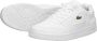 Lacoste T Clip SET Dames Sneakers Wit Groen - Thumbnail 4
