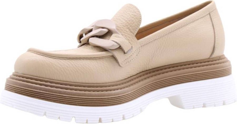 Laura Bellariva Strauss Mocassin Beige Dames - Foto 2