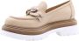 Laura Bellariva Strauss Mocassin Beige Dames - Thumbnail 2