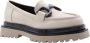 Laura Bellariva Stijlvolle Loafers voor Vrouwen White Dames - Thumbnail 12