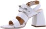 Laura Bellariva Platte Sandalen met Hoge Zool White Dames - Thumbnail 3