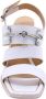 Laura Bellariva Platte Sandalen met Hoge Zool White Dames - Thumbnail 4