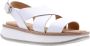 Laura Bellariva Platte Sandalen met Hoge Zool White Dames - Thumbnail 7