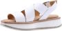 Laura Bellariva Platte Sandalen met Hoge Zool White Dames - Thumbnail 9