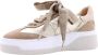 Laura Bellariva Tiffany Mode Sneakers Stijlvol en Trendy Beige Dames - Thumbnail 4