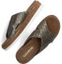 Lazamani Gekruiste Banden Sandalen met Pailletten Yellow Dames - Thumbnail 6