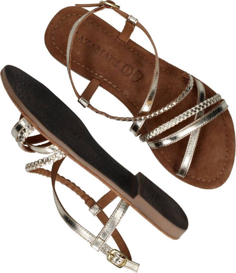Lazamani Dames Sandalen 33.523 Gold