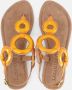 Lazamani 33.543 Sandalen Dames Oranje - Thumbnail 9